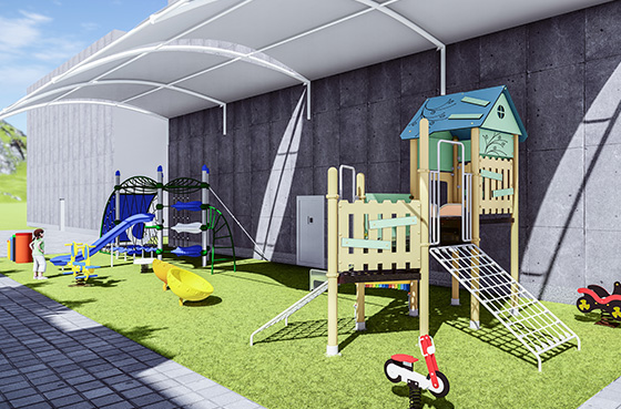 Outdoor Playground Equipment For Preschool​
