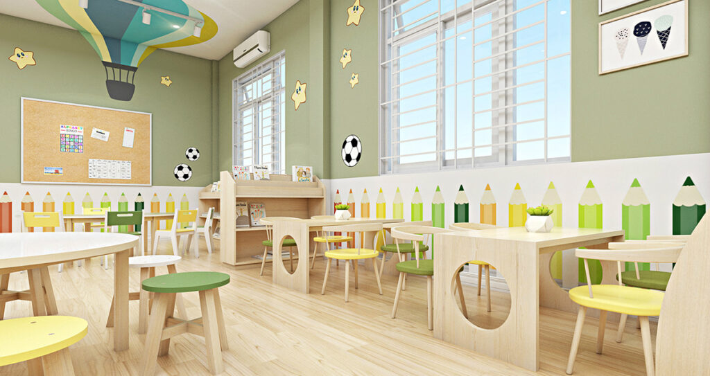 preschool classroom design