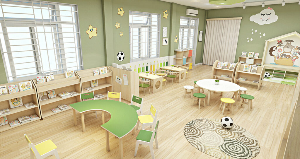 kindergarten classroom design