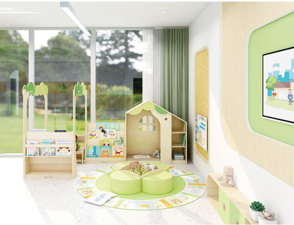 Montessori classroom layout