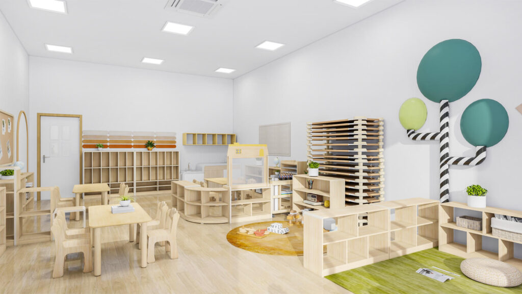Childcare Centre Art Room Design