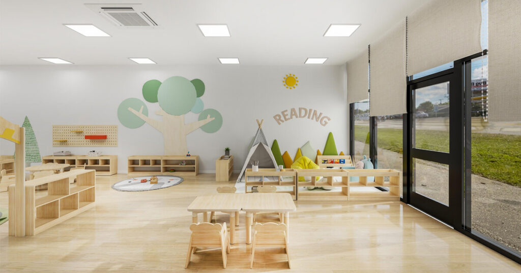 designing a classroom floor plan