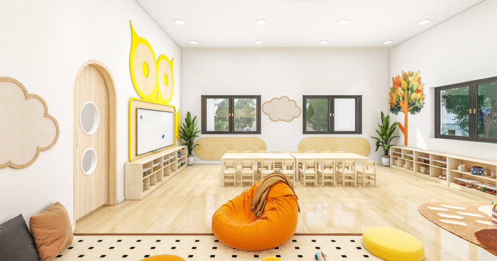 classroom layout for preschool