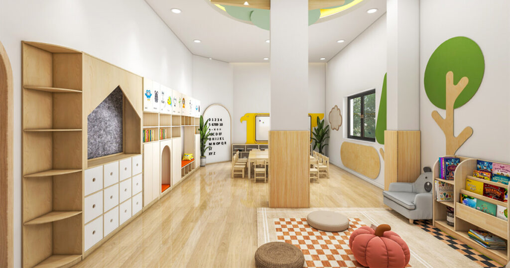 kindergarten library design